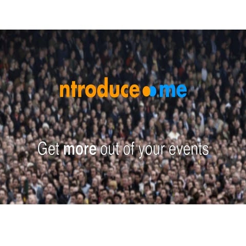 Ntroduce.me Pitch Deck