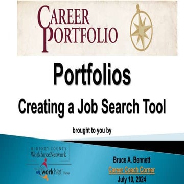 Portfolios - The Creation of a Job Search Tool