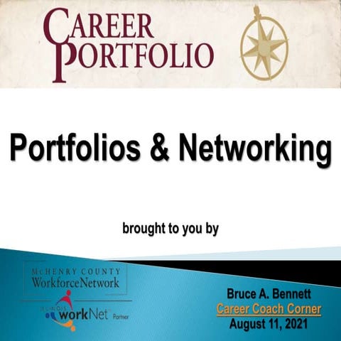 Portfolios & Networking