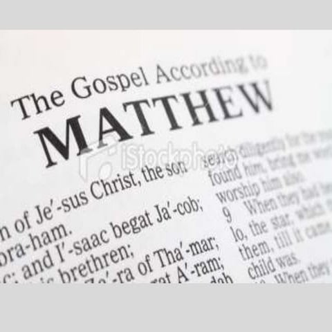 NEW TESTAMENT SURVEY. Session 4: MATTHEW - His Gospel