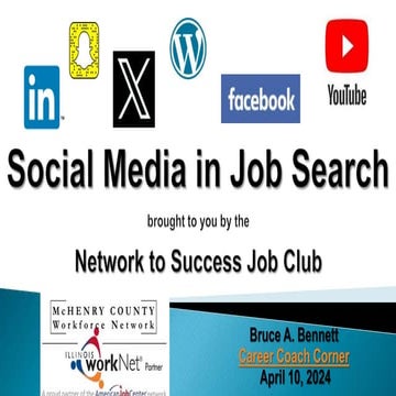 Network to Success - Using Social Media in Job Search