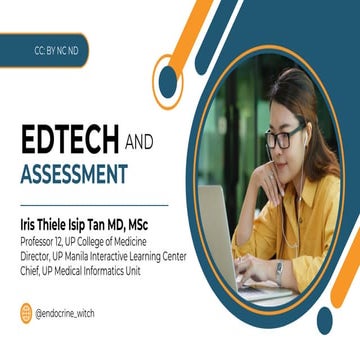 Educational Technology and Assessment in Health Professions Education