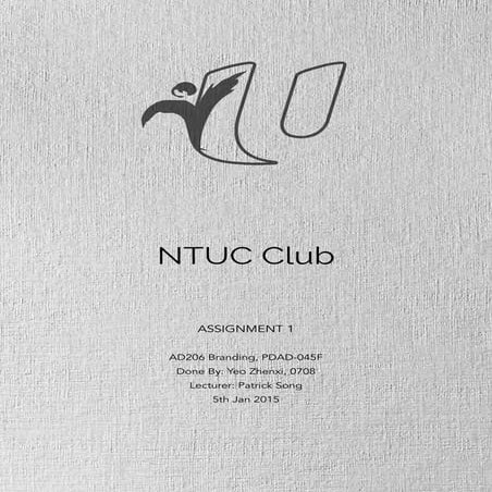 NTUC brand study and proposal