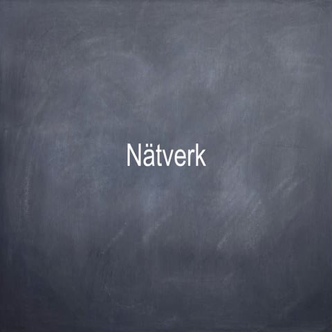 Nätverk(redovissning Alex och joakim)