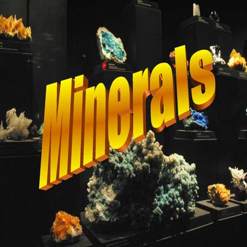 Minerals And Rocks