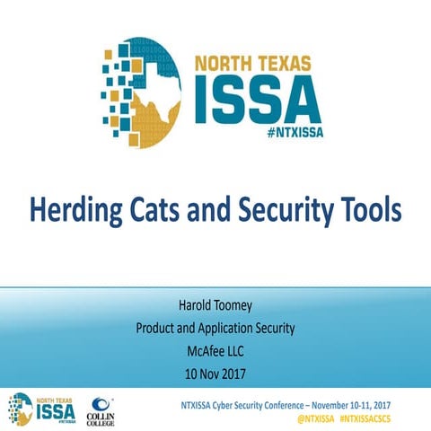 Ntxissacsc5 blue 2-herding cats and security tools-harold_toomey