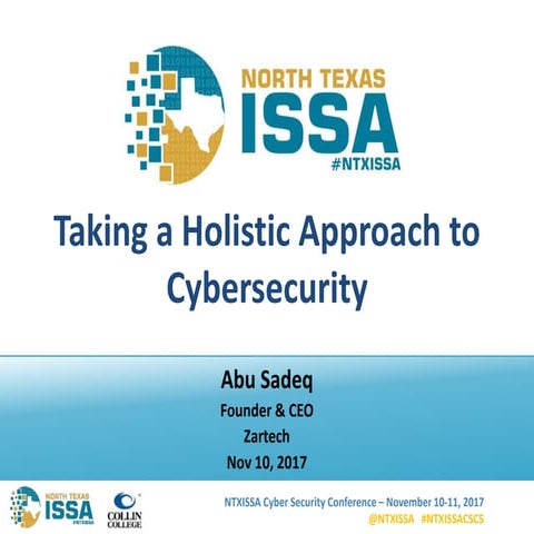 Ntxissacsc5 blue 5-holistic approach to cybersecurity-abu_sadeq