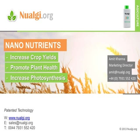 Nualgi.org Agriculture