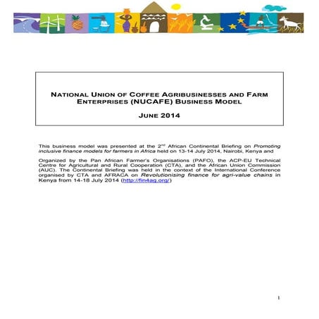 Nucafe  business model 