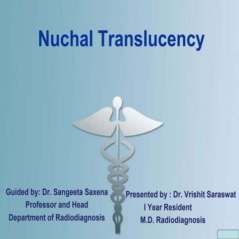 Nuchal translucency