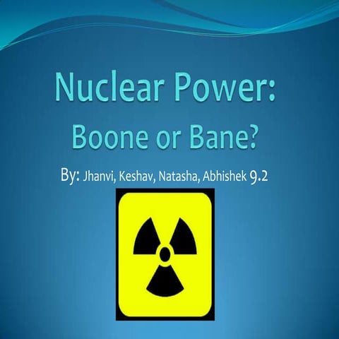Nuclear energy
