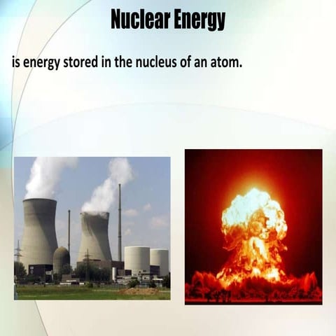Nuclear energy