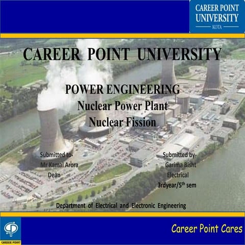 nuclear power plant | PPTX