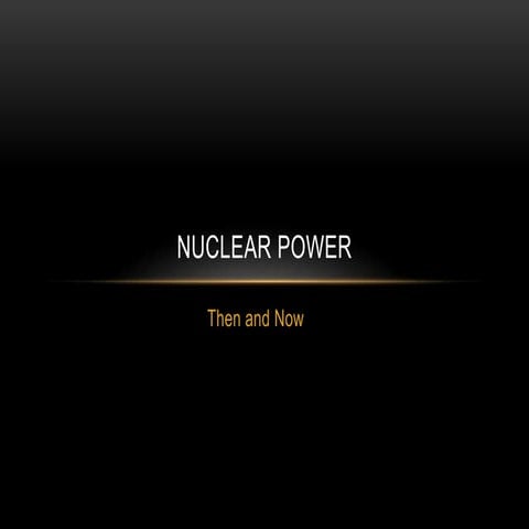 Nuclear power