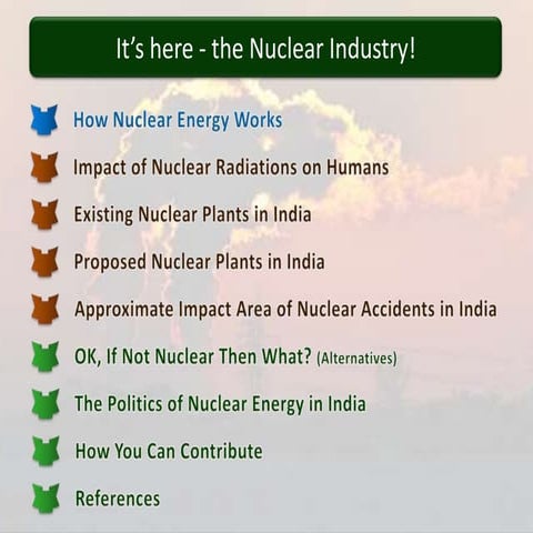 Nuclear power & india