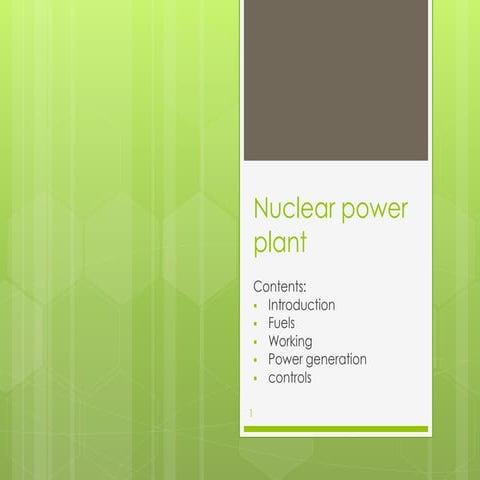 Nuclear power system | PPT