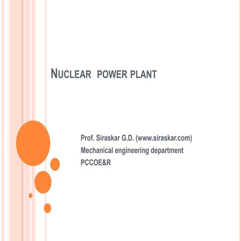 Nuclear power plant