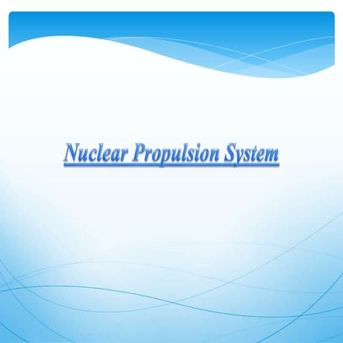 Nuclear propulsion