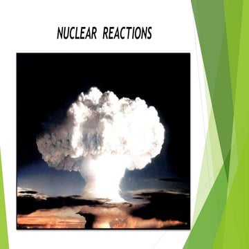 Nuclear  reactions