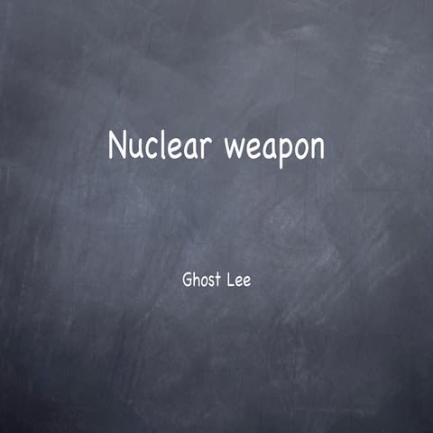 Nuclear weapon