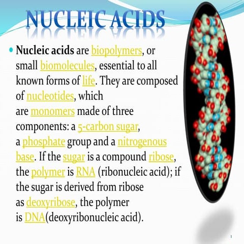 Nucleic acid  (Advance)
