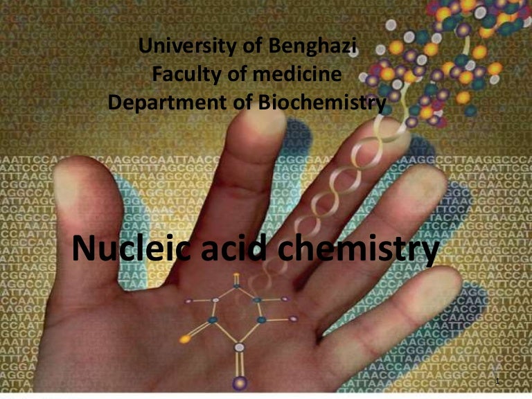 Nucleic acid chemistry for 1st year medical 5 042016