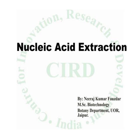 Nucleic acid extraction 2