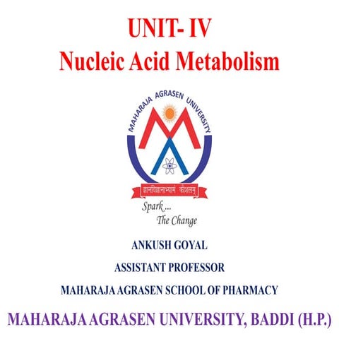 Nucleic Acid Metabolism