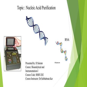 Nucleic Acid Purification 