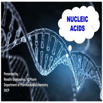 Biomolecules ; Nucleic acids