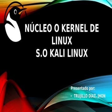 Nucleo o kernel de Linux