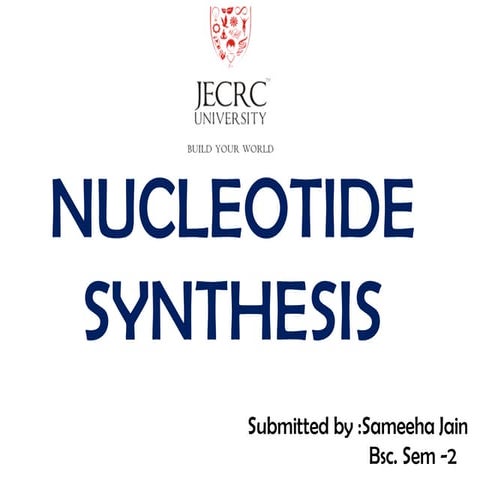 Nucleotide Synthesis