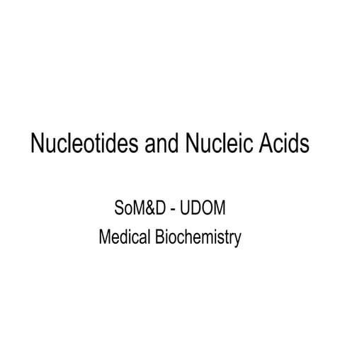 Nucletides and Nucleic acids.ppt
