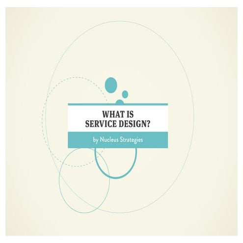 What is Service Design?