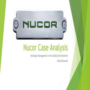 Nucor Case Analysis