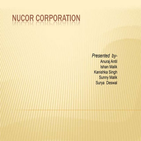 Nucor group11