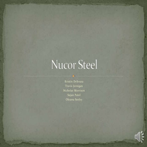 Nucor steel case 2