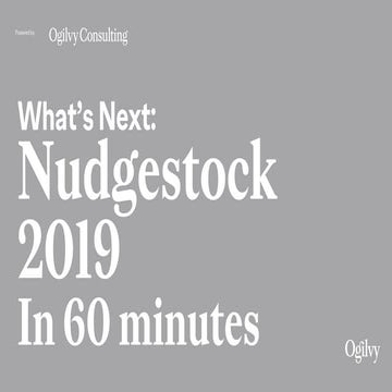 Nudgestock 2020 – Necessity is the Mother of Reinvention