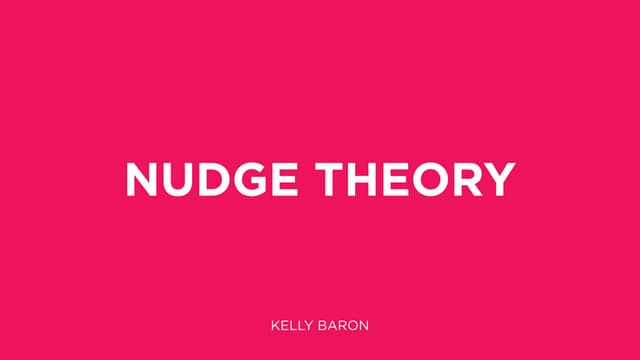 Nudge Theory
