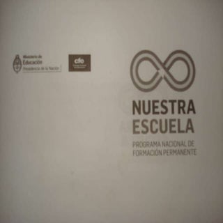 Nuestra escuela: Programa Nacional ...