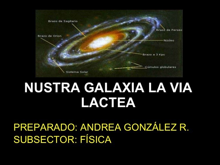 Nuestra galaxia la via lactea
