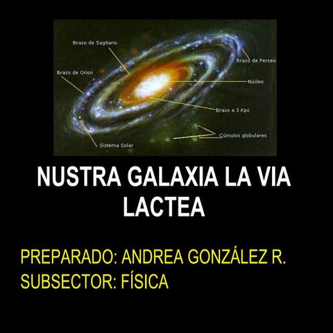Nuestra galaxia la via lactea