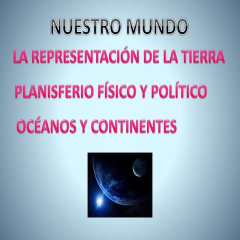 Nuestro mundo