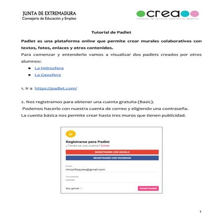 Tutorial Herramienta Padlet | PPTX