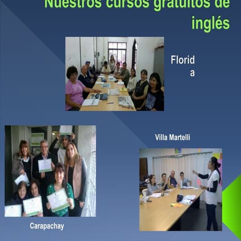 Nuestros cursos de inglés