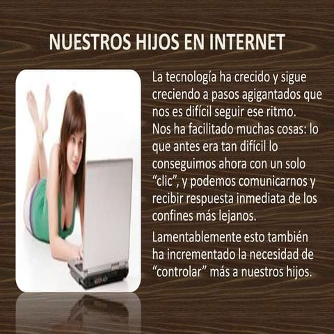 riesgos de Internet y las redes sociales para niños | PPTX