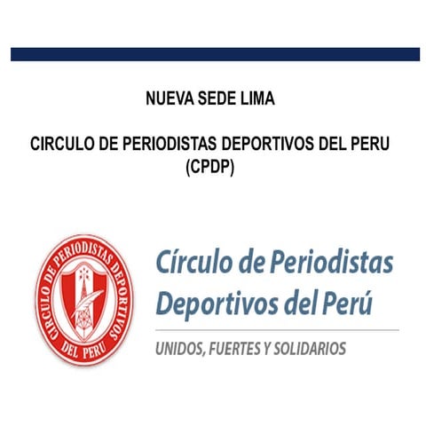 NUEVA SEDE- CPDP