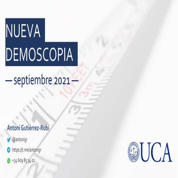 Nueva demoscopia