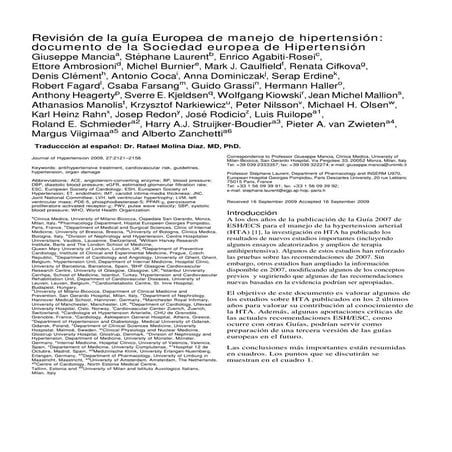 Nueva guia revision hta europea