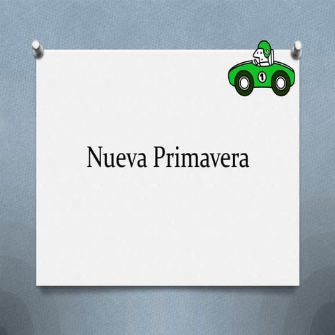 Nueva primavera